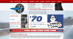 Desktop Screenshot of cooksvilletire.com